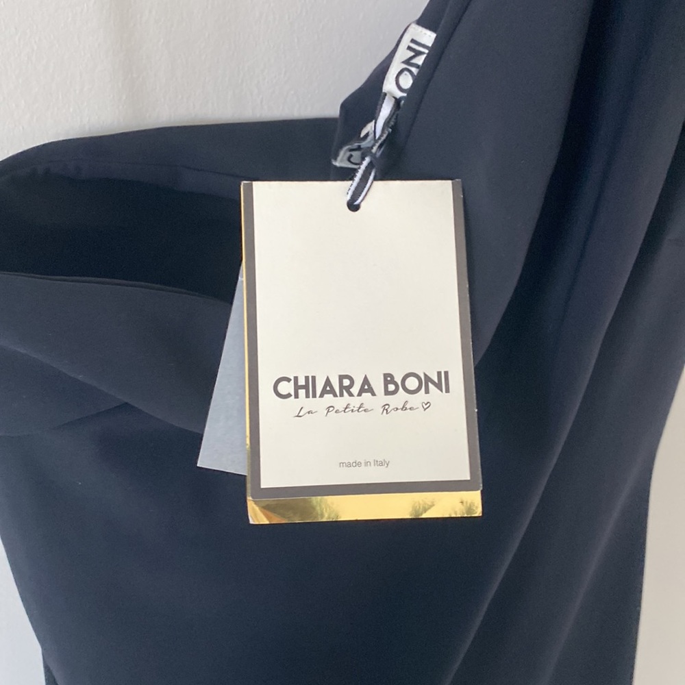 Chiara Bono La Petite Robe Black Cocktail Dress - Picture 4 of 6